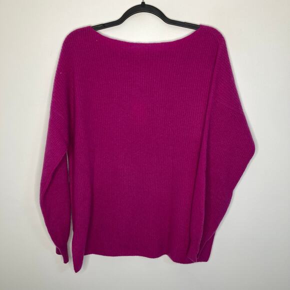 NWT SUNDANCE Jovie Cashmere Sweater Orchid Purple XL - Picture 3 of 6